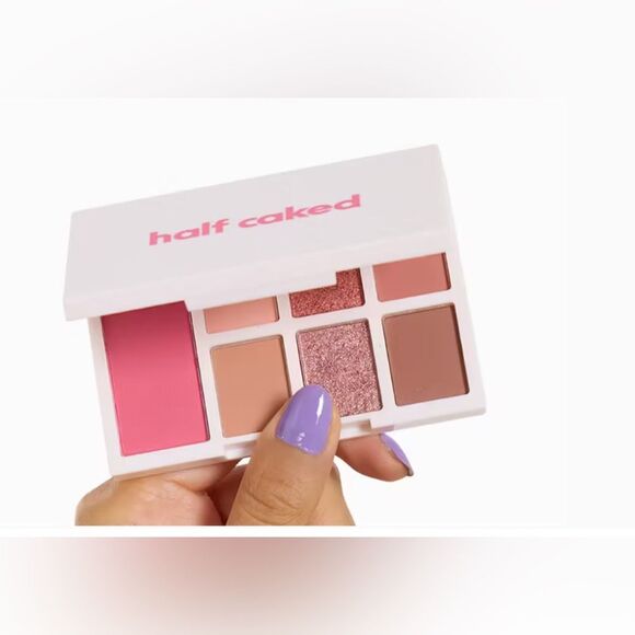 HALF CAKED Eye and Cheek Palette in Duality II(rosy neutral) BNIB - Picture 1 of 8